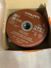 Lot 25 Disques HILTI ULTIMATE METAL ACIER INOX 125mm NEUF AC-D SPX