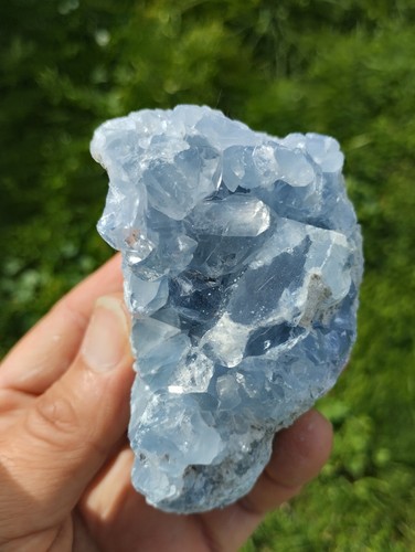 Célestine forme druse - célestine,