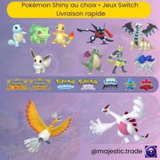 Pokémon Shiny au choix sur