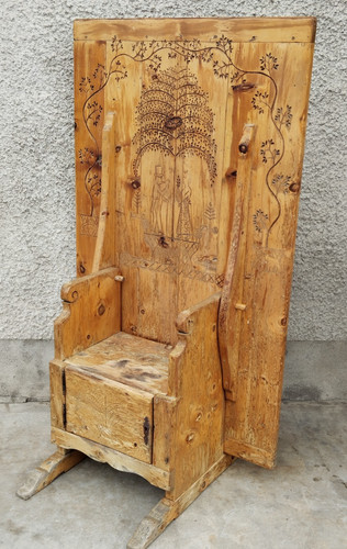 Ancien fauteuil table berger - fauteuil,