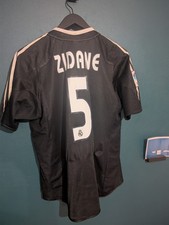Maillot Football Shirt Real Madrid Zidane Away 2004/2005 S + 1 FREE Mystery...