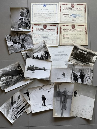Lot document gendarme mns - gendarme, pghm