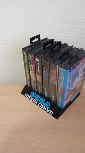 Présentoir pour jeux sega - présentoir,