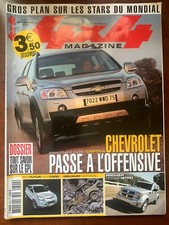 4 x 4 Magazine N°302 du 11/2006; Essai Captiva Chevrolet/ Dossier GPL/ Dodge Nit