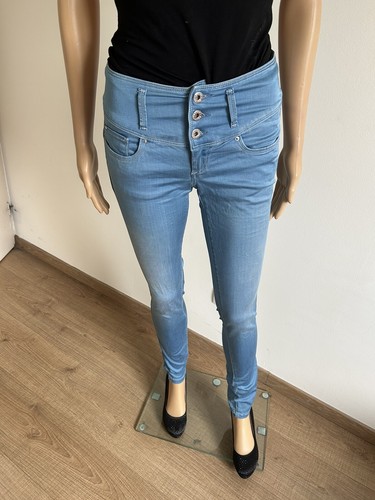 Jean bleu clair push salsa - jean,