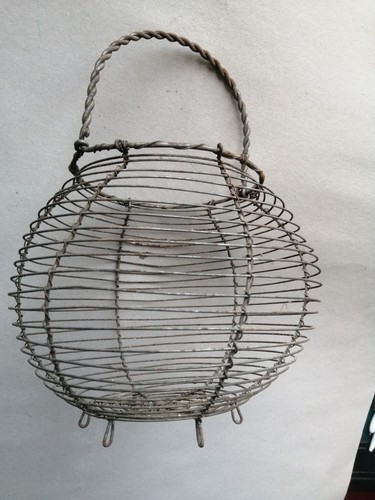 Panier oeufs ancien - panier,