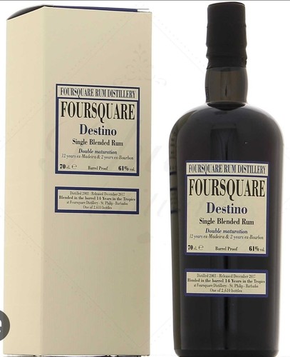 Foursquare destino rum - destino, 61%