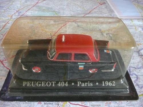 Peugeot 404 paris 1962 ixo - peugeot,