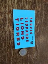 DECALCOMANIE DECALS CIRQUE