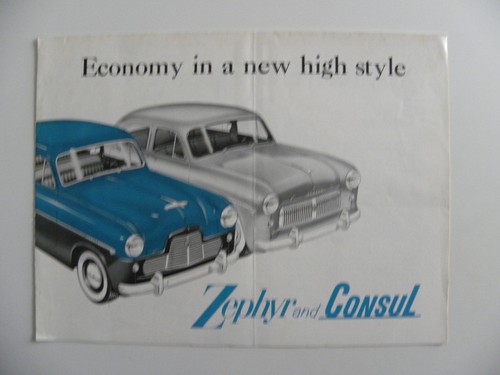 Brochure ford zephyr and - brochure,