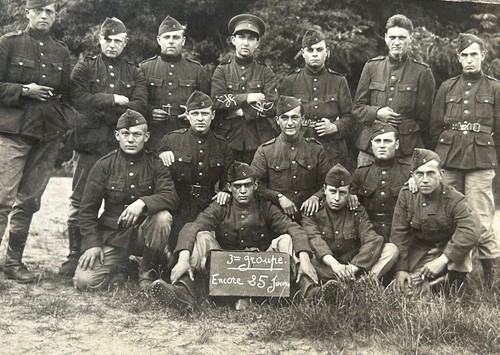 Photo soldat belge bonnet - belge, 3