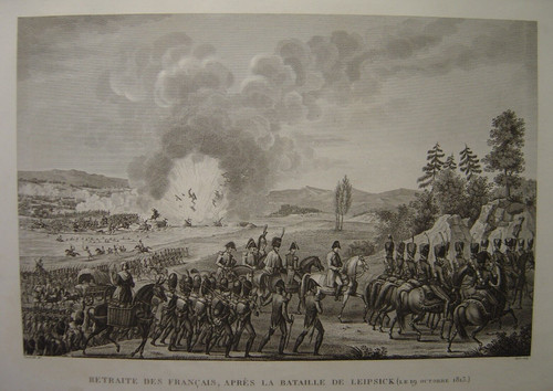 Grande gravure retraite des - grande,
