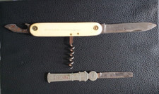 LOT DE 2 CANIFS - PUBLICITE POUR ESSO / ESSOLUBE ET POUR SCORAL ALSACE.