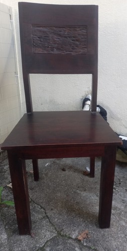 Chaise salle manger bois - à,