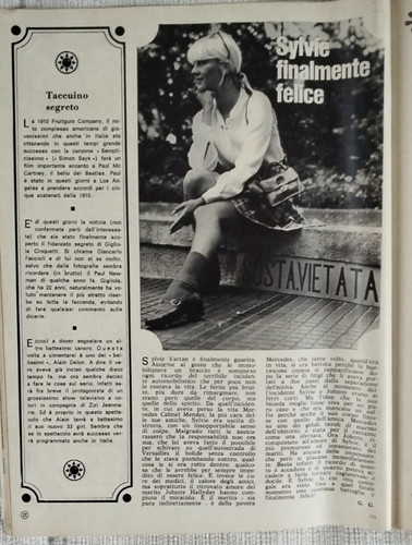 Sylvie vartan heureuse - sylvie, en