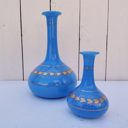 Paire vases opaline - paire,