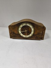 Horloge De Cheminée En Bois