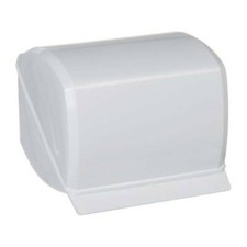 Porte papier toilette blanc en