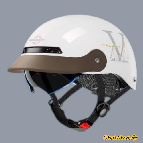 Casque moto demi jet mowk - moto, demi-jet