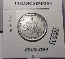 1 Franc Semeuse 1960 GRAND