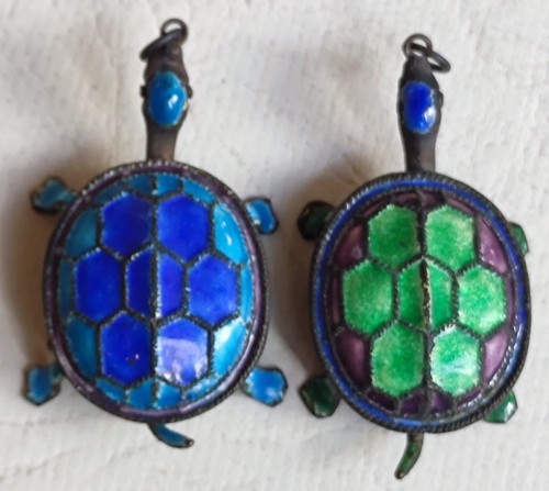 Deux ancien pendentif bijou - deux,