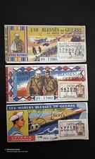 Lot De 3 Billets De Loterie