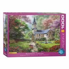 Eurographics Puzzle Jardin en fleurs par Dominic Davison, 1000 pièces, 68x48 cm