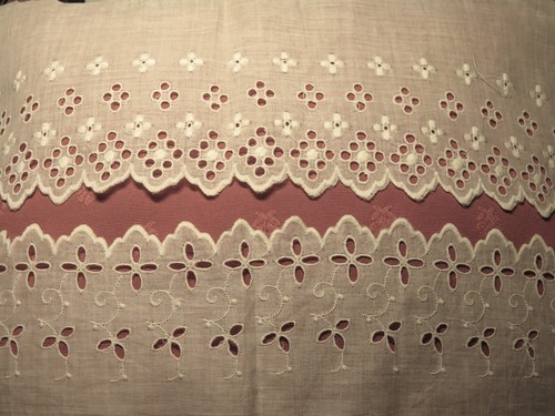 Dentelle anglaise mécanique - dentelle,
