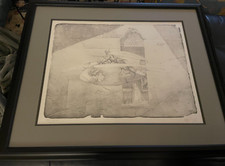 Framed Serigraph Motif