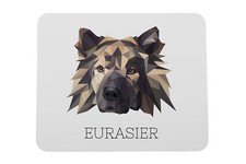 Eurasier sous-main géométrique Art-Dog