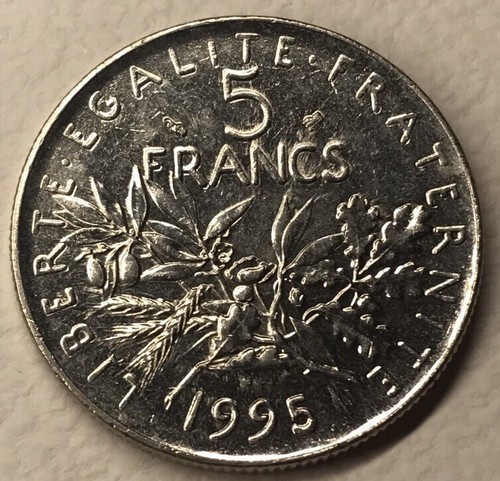Francs 1995 semeuse - 5,