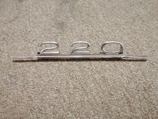 Mercedes 220 Sigle Monogramme