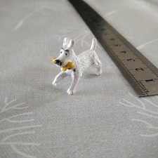 TINTIN ancienne figurine belvision 1973 esso LAC AUX REQUINS - milou