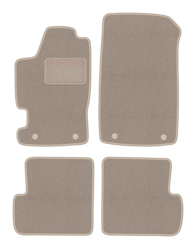 Tapis sol velours beige - de,