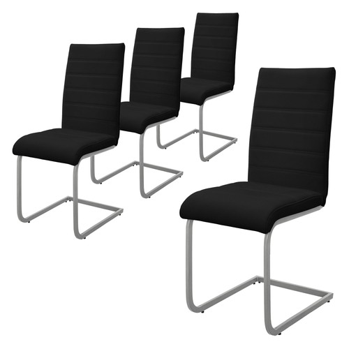 Lot chaises pied luge - lot,