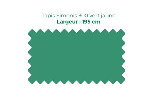 Tapis drap billard - 7ft, 240x195