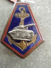 médaille militaire insigne RCCC régiment colonial chasseur de char, indo AFN