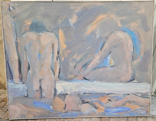 Tableau moderne signé - , ?