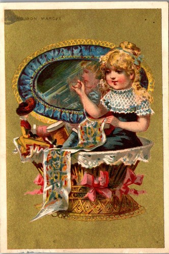 Chromos bon marche voir - au,