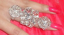 Bague Médiévale En Argent