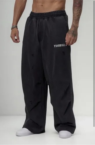 Youngla baggy ass sweats black - baggy,