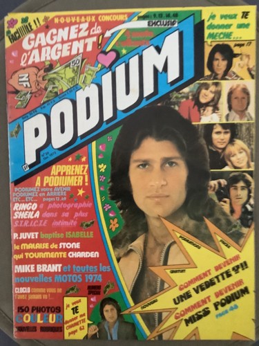 Podium 1973 mike brant - 10/1973,