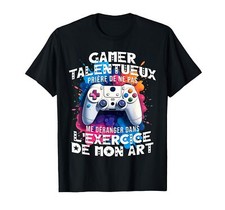 T-Shirt Gamer talentueux geek