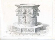 Margelle de puits d'une maison