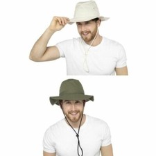 Homme Coton Safari Chapeau