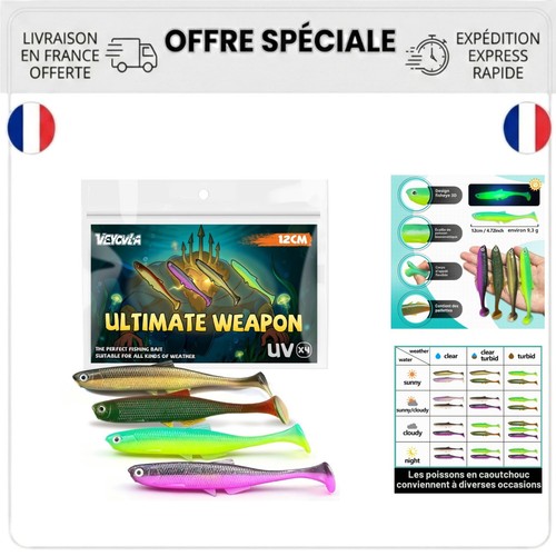 Leurres souples brochet - , 12