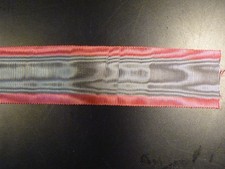 Coupe ruban ancien BELGE  Médaille de la reine Elisabeth Soie taille ordonnance.