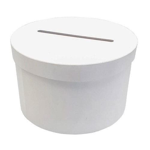 Urne ronde blanche - -,