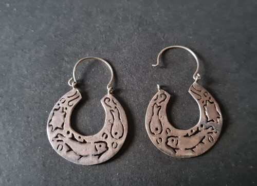 Boucle oreille créole - d'oreille,