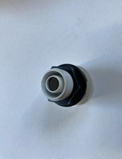 Prise d'air venturi pour spa ou balneo en pvc blanc a coller avec vis de réglage